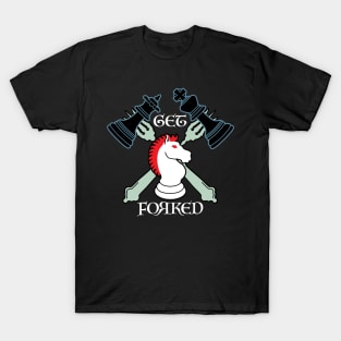 GET FORKED white wins REV T-Shirt